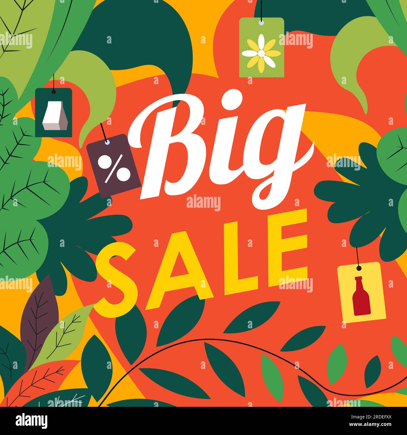 Big clearance sale banner design Stock Vector Images - Alamy