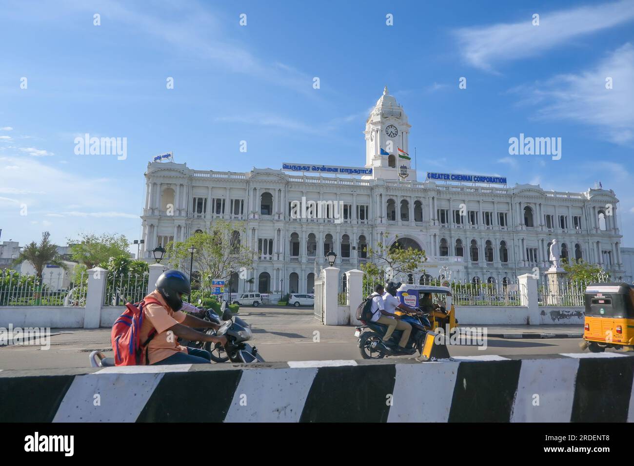 Chennai, India July 14, 2023 Greater Chennai Corporation Office is