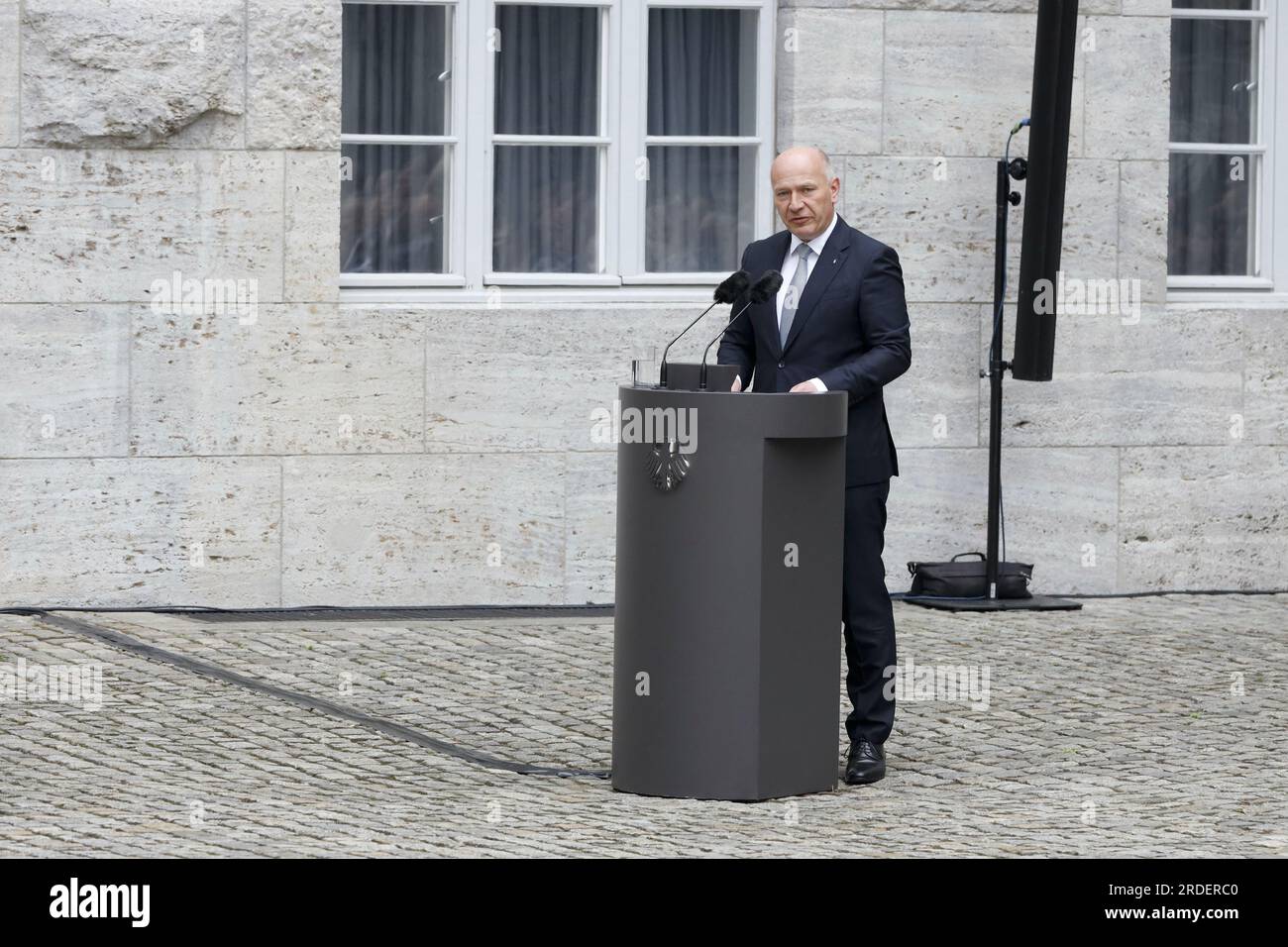 Berlin, Germany, July 20, 2023. Kai Wegner, the Governing Mayor of ...