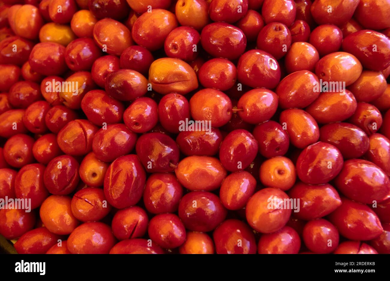 Olives for cooking .Souk of Fez (Fez elBali).Morocco Stock Photo Alamy