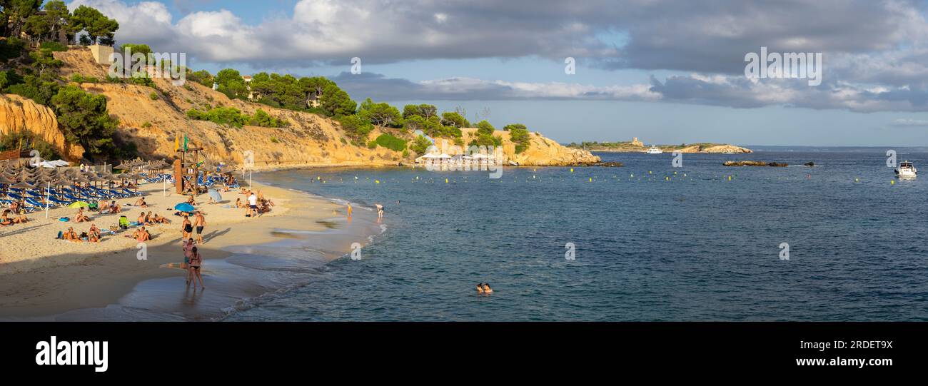 Portals Nous, Els Terrers de S'Hostalet, Calviá, Mallorca, balearic islands, Spain Stock Photo