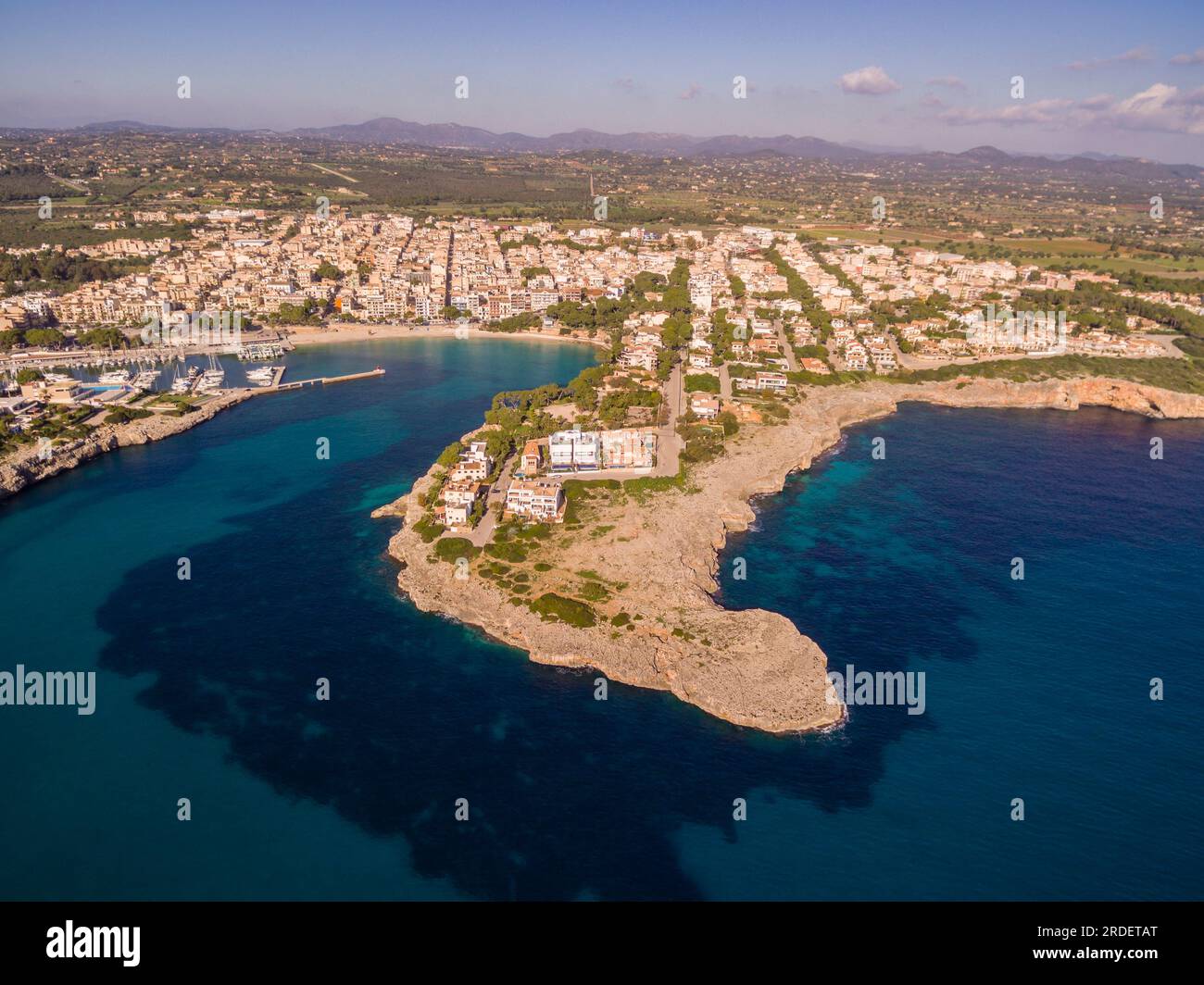 Porto Cristo, Manacor, Mallorca, Balearic islands, spain Stock Photo