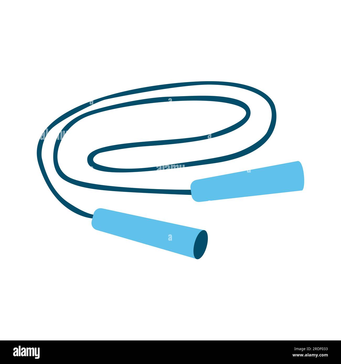 Heavy jump rope Stock Vector Images - Alamy