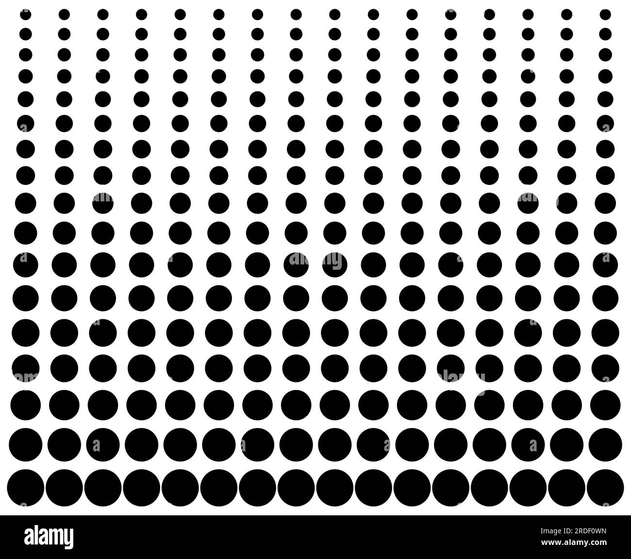 Halftone vector black dots illustration pattern Stock Vector Image ...