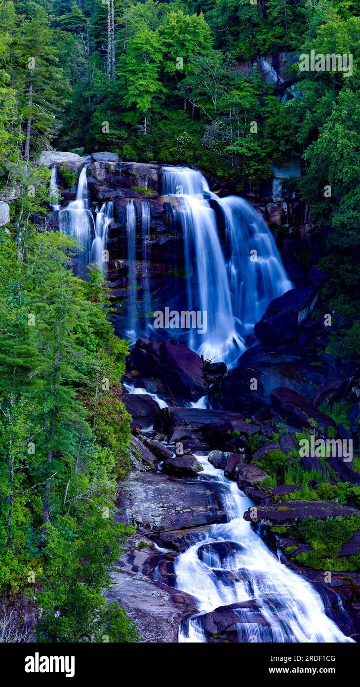 Upper Whitewater Falls, North Carolina Stock Photo - Alamy