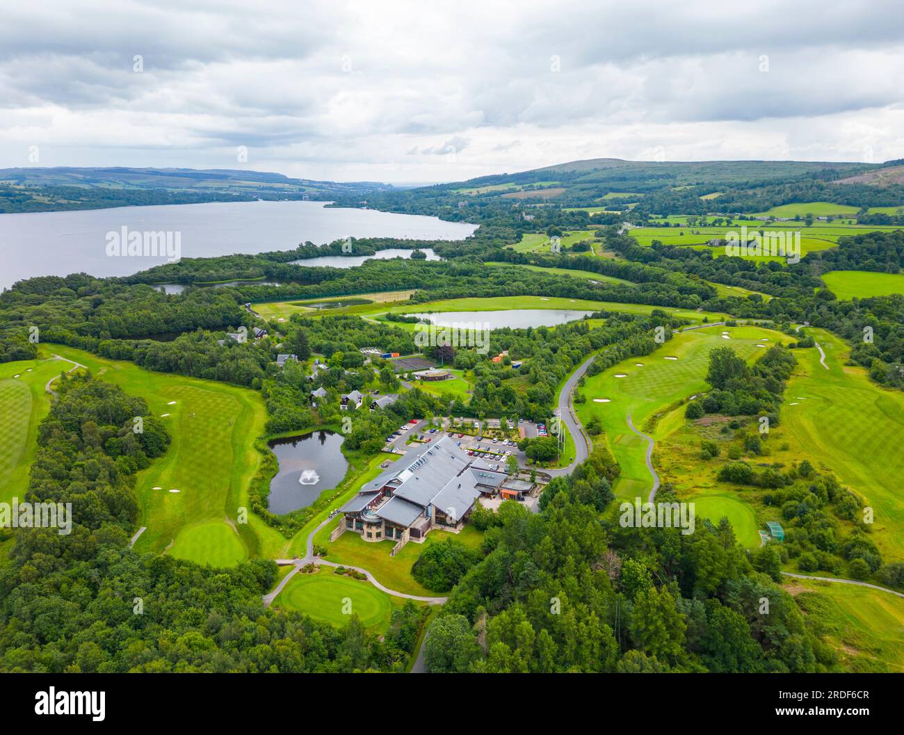 Cameron house drone view hires stock photography and images Alamy