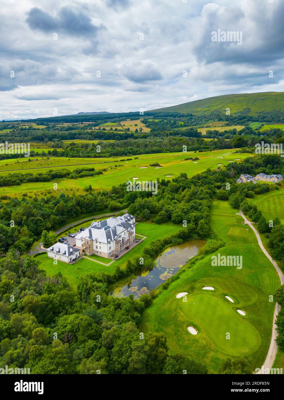 Cameron house drone view hires stock photography and images Alamy