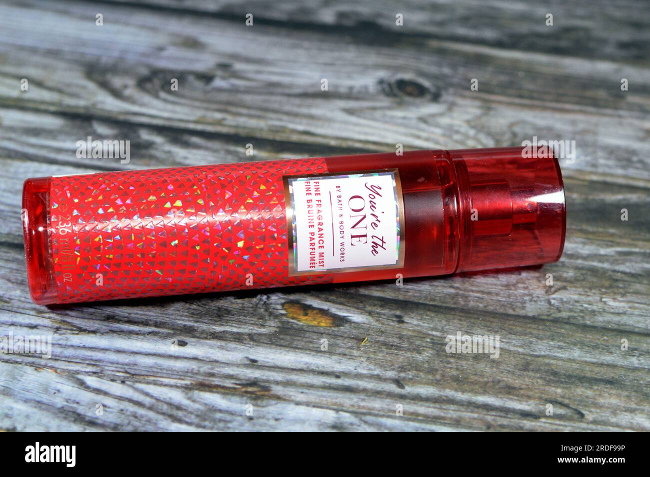 Cairo, Egypt, July 15 2023 You're the One by Bath and Body works Fine