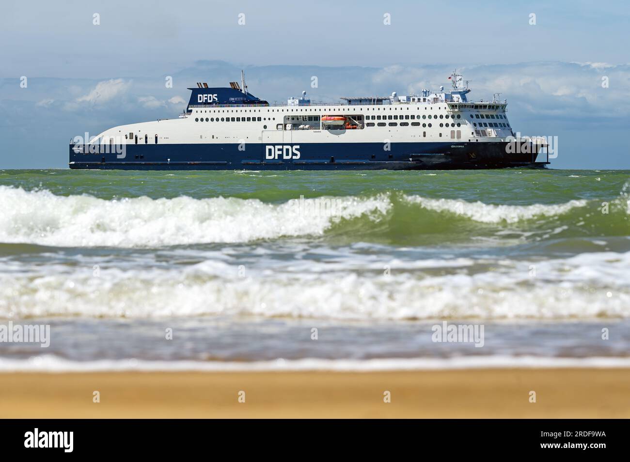 Cote d'Opale is an E-Flexer cross-Channel ferry operated by DFDS ...