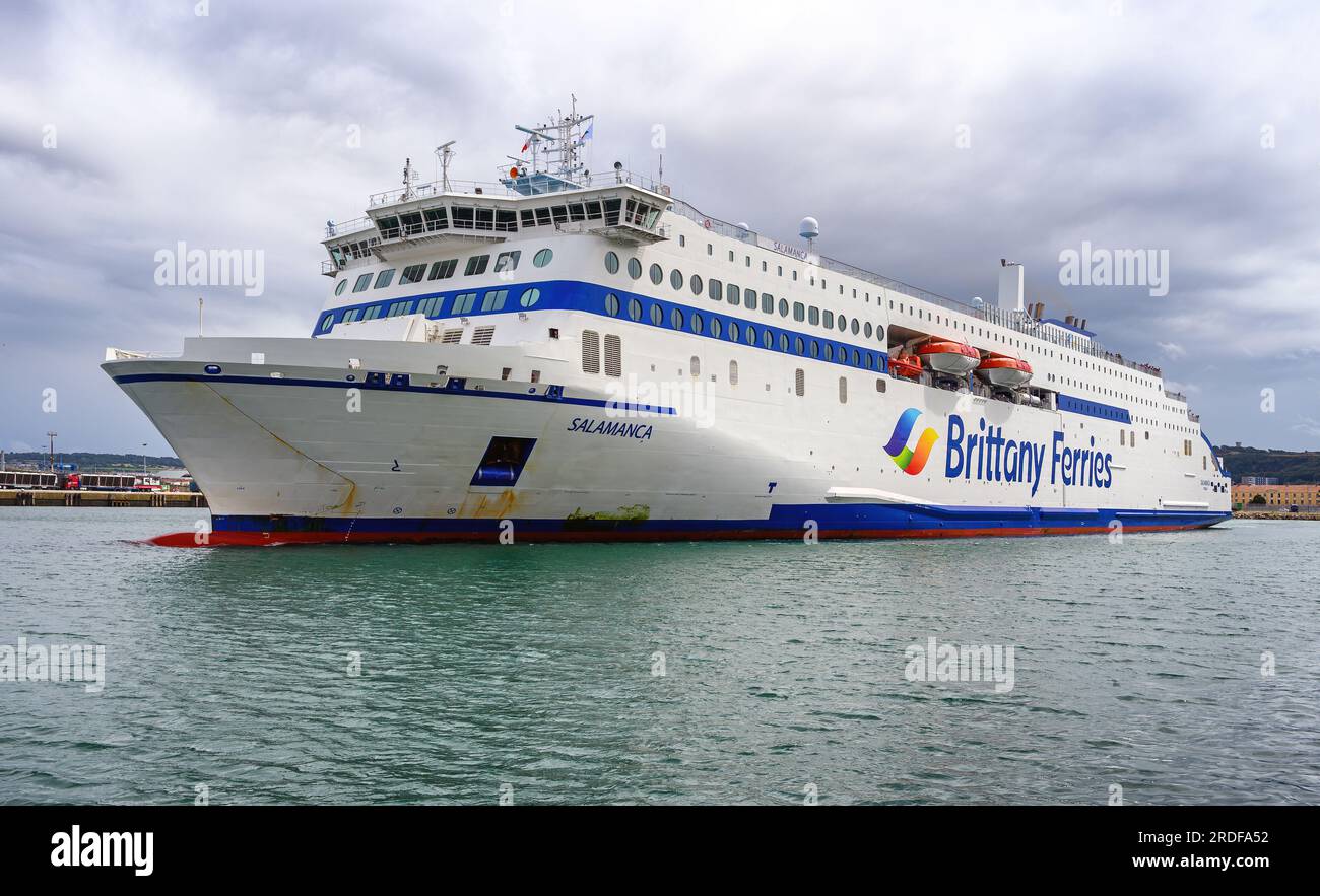 Salamanca is an LNGpowered eFlexer crossChannel ferry operated by