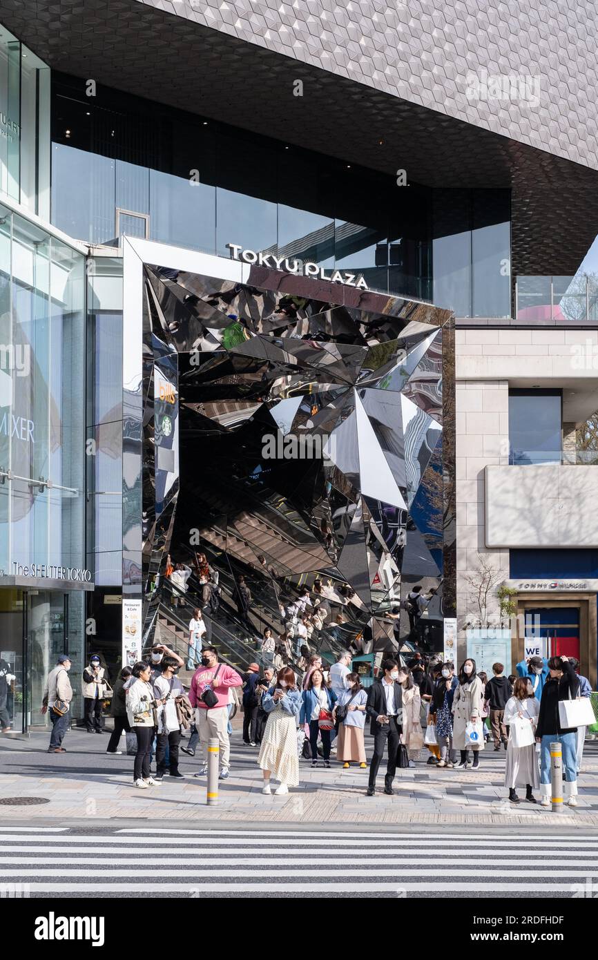 Tokyu Plaza, Harajuku, Tokyo, Japan Stock Photo