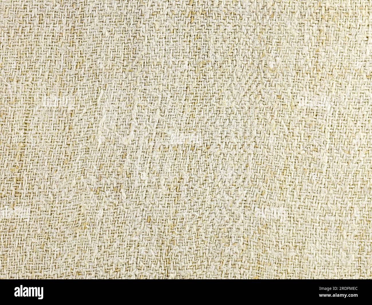 Jute hessian sackcloth canvas sack cloth woven texture pattern background. Rough hemp cloth close up. Homespun fabric top view. Linen canvas grey. Sus Stock Photo Alamy