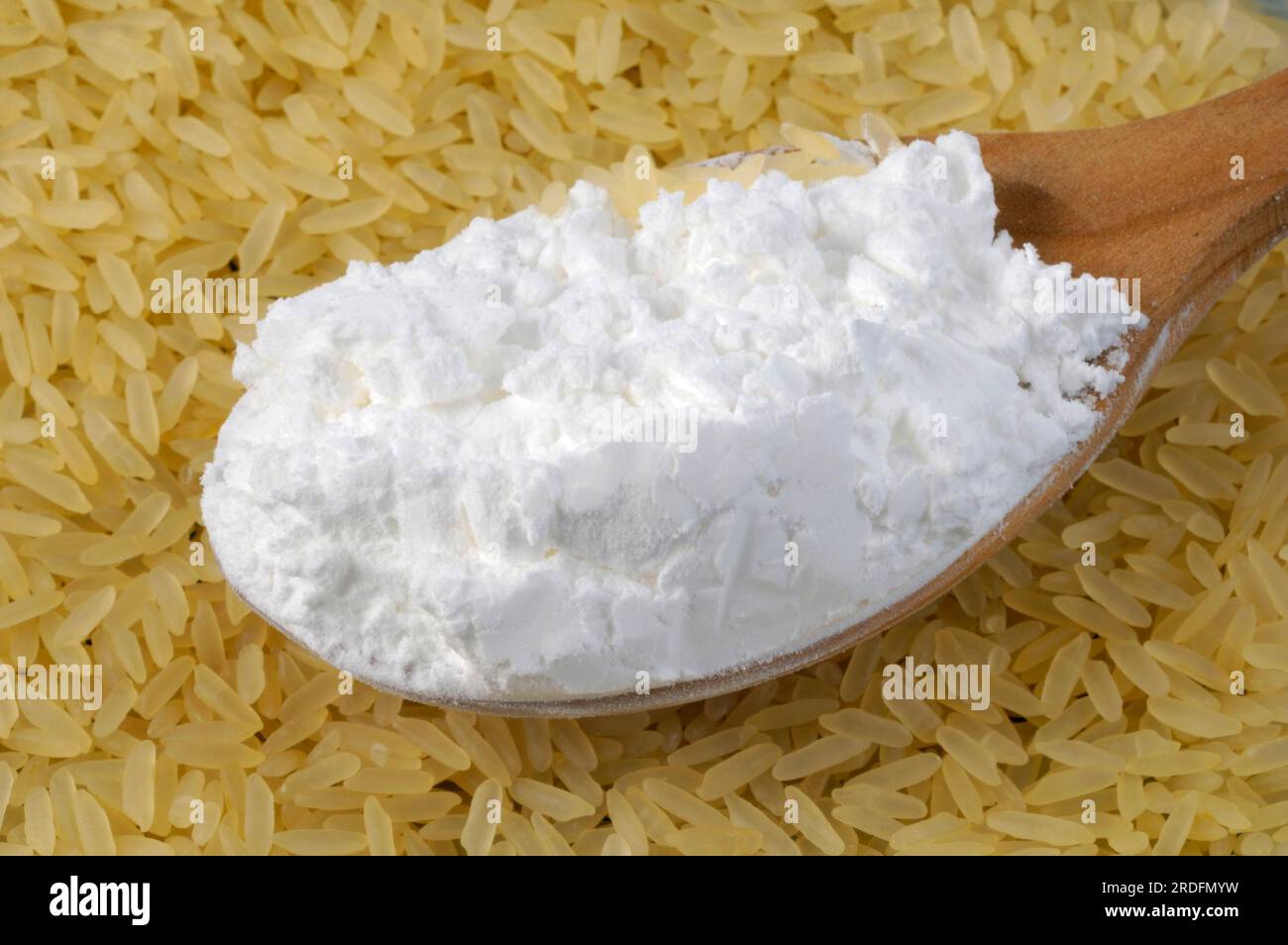 Rice starch (starch), rice Stock Photo Alamy