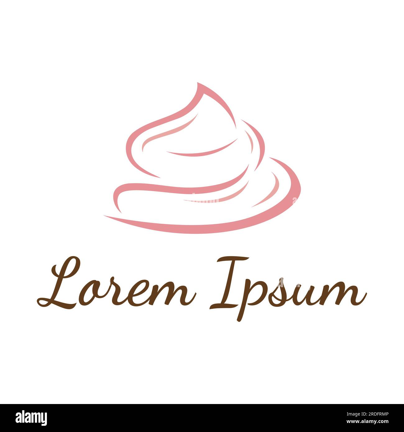 Cake or bread logo design.Sweet cakes, birthday cakes, cup cakes, cakes