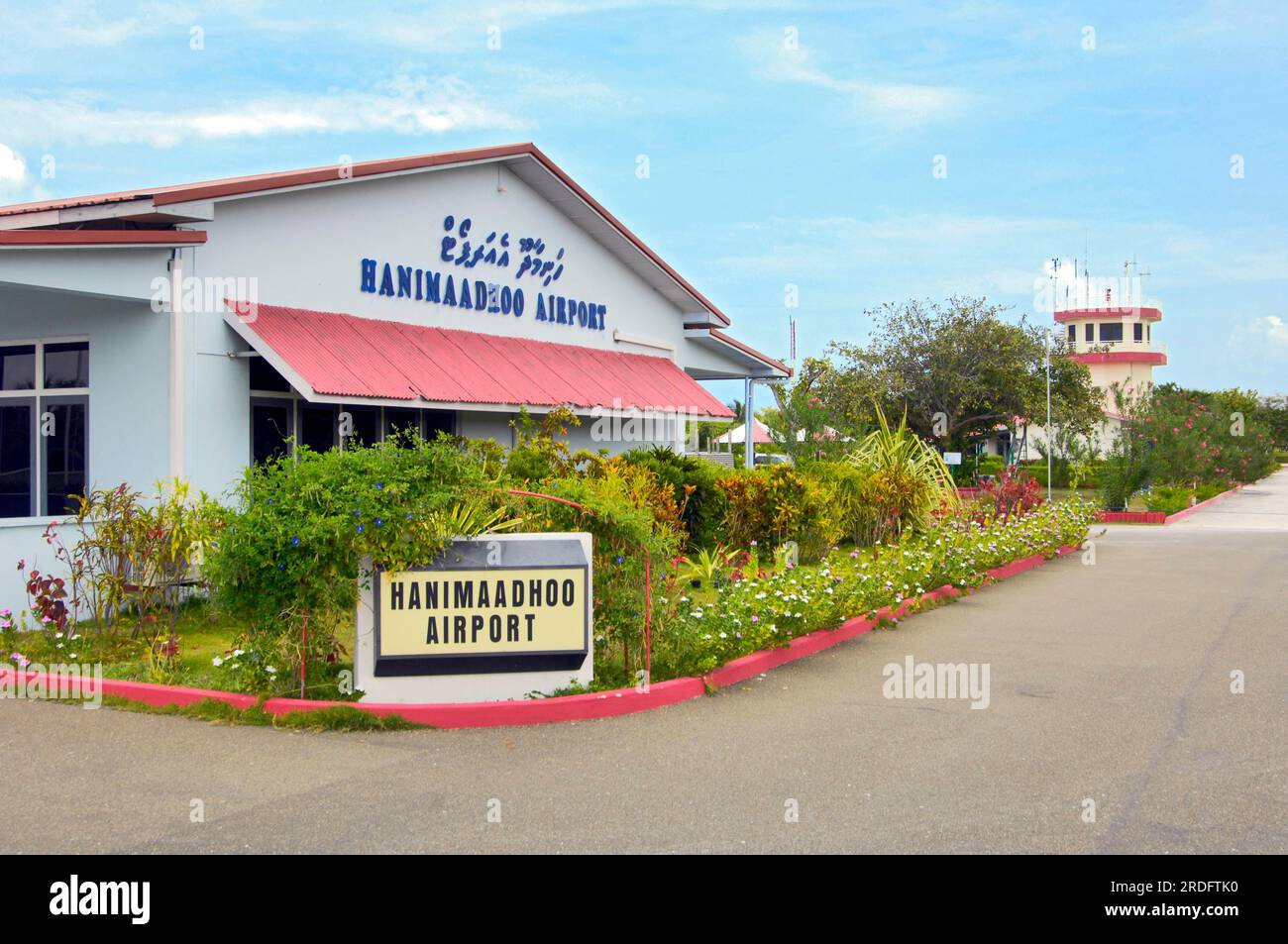 Hanimaadhoo Airport, Hanimadhoo Island, Haa Dhaalu Atoll, Maldives ...