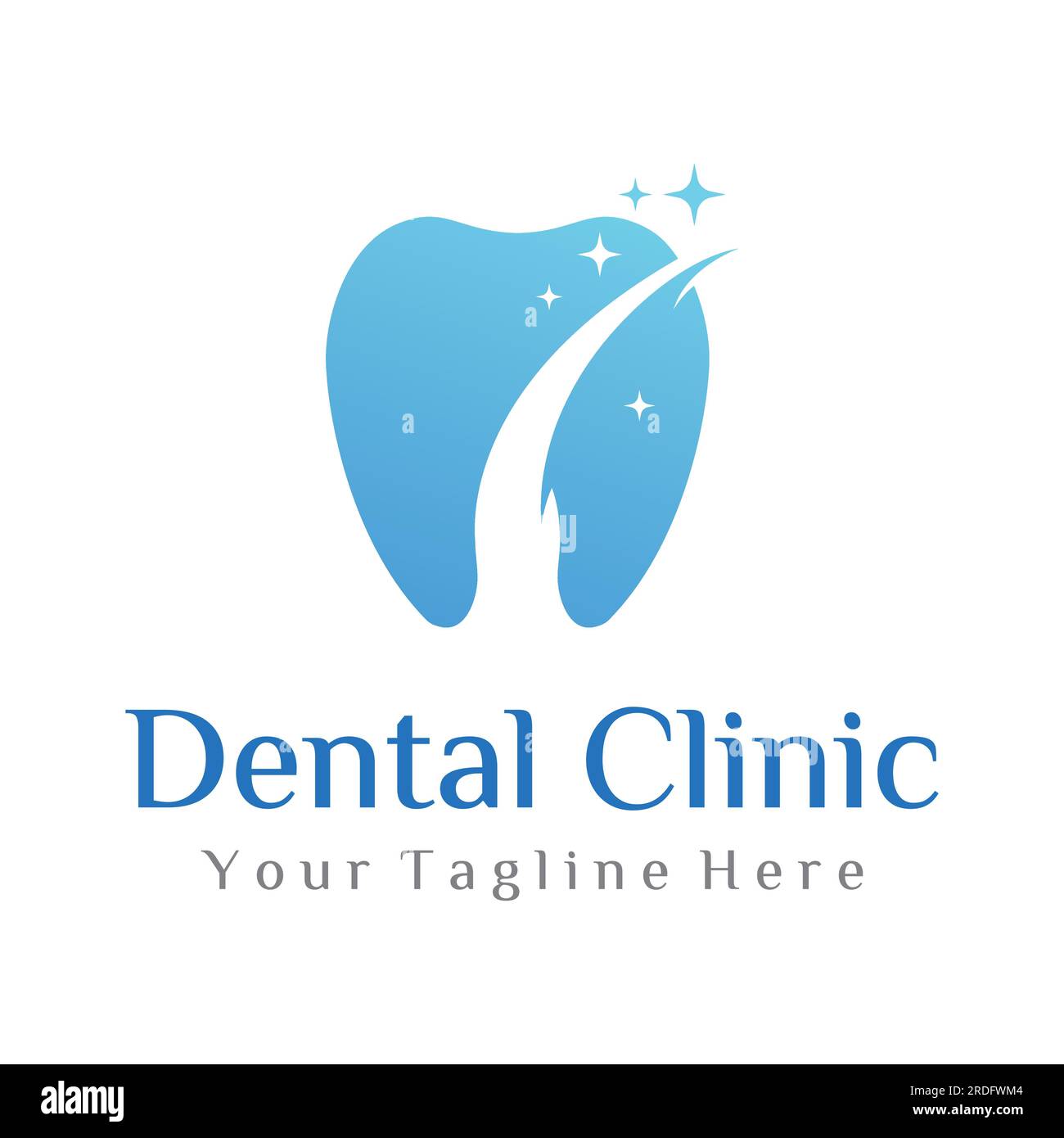 Dental abstract logo. Dental Health, dental care and dental clinic