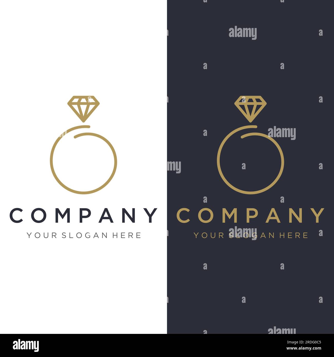 Three ring company logo design Royalty Free Vector Image