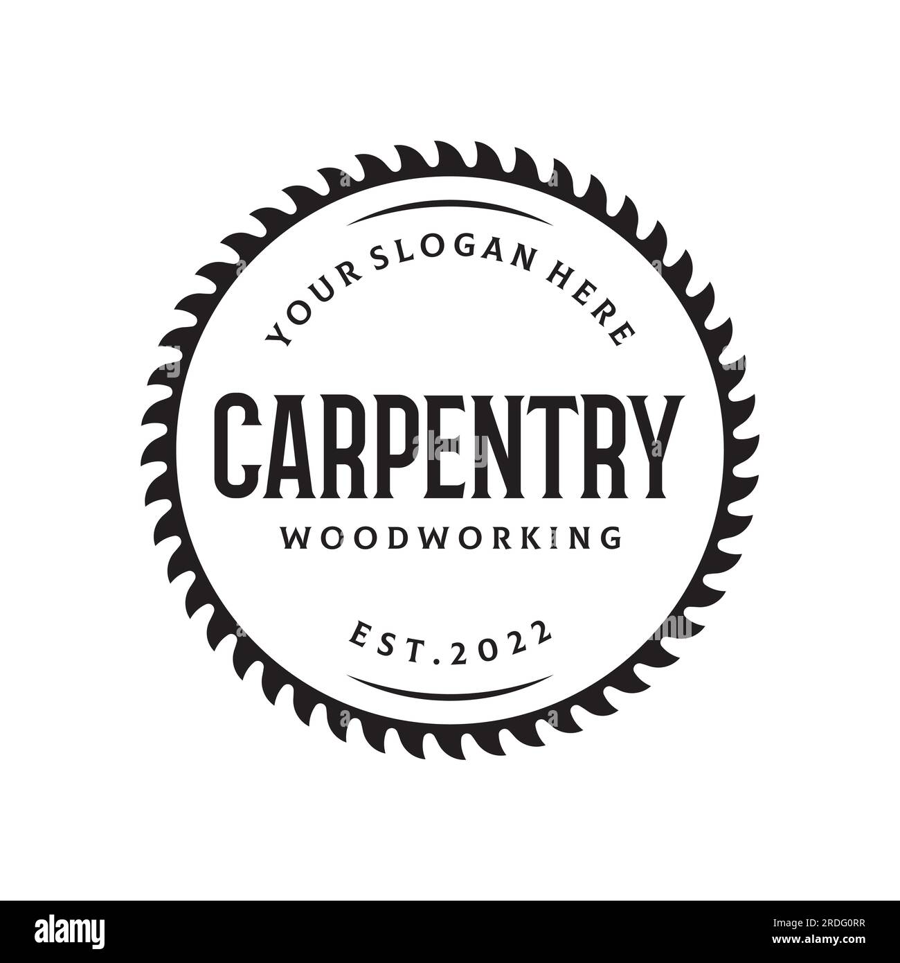 Wood saw premium logo design with vintage carpentry tools.Logo for ...
