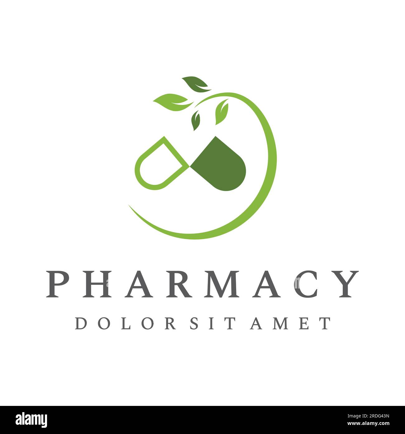 Pharmacy logo design with bowl and pounded herbal medicine. Logo for ...