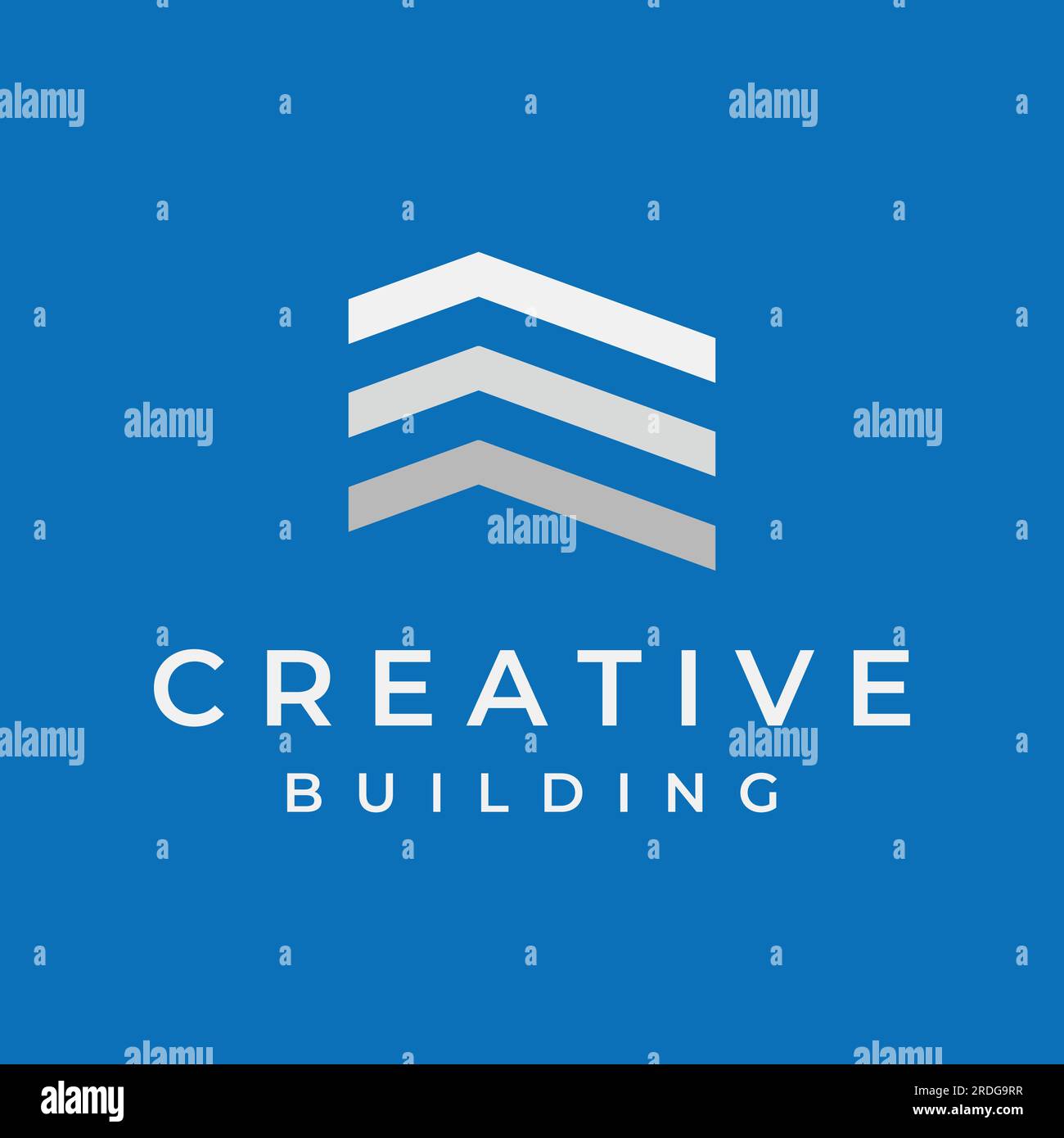 Logos of modern and elegant luxury apartment buildings, houses, hotels and buildings isolated