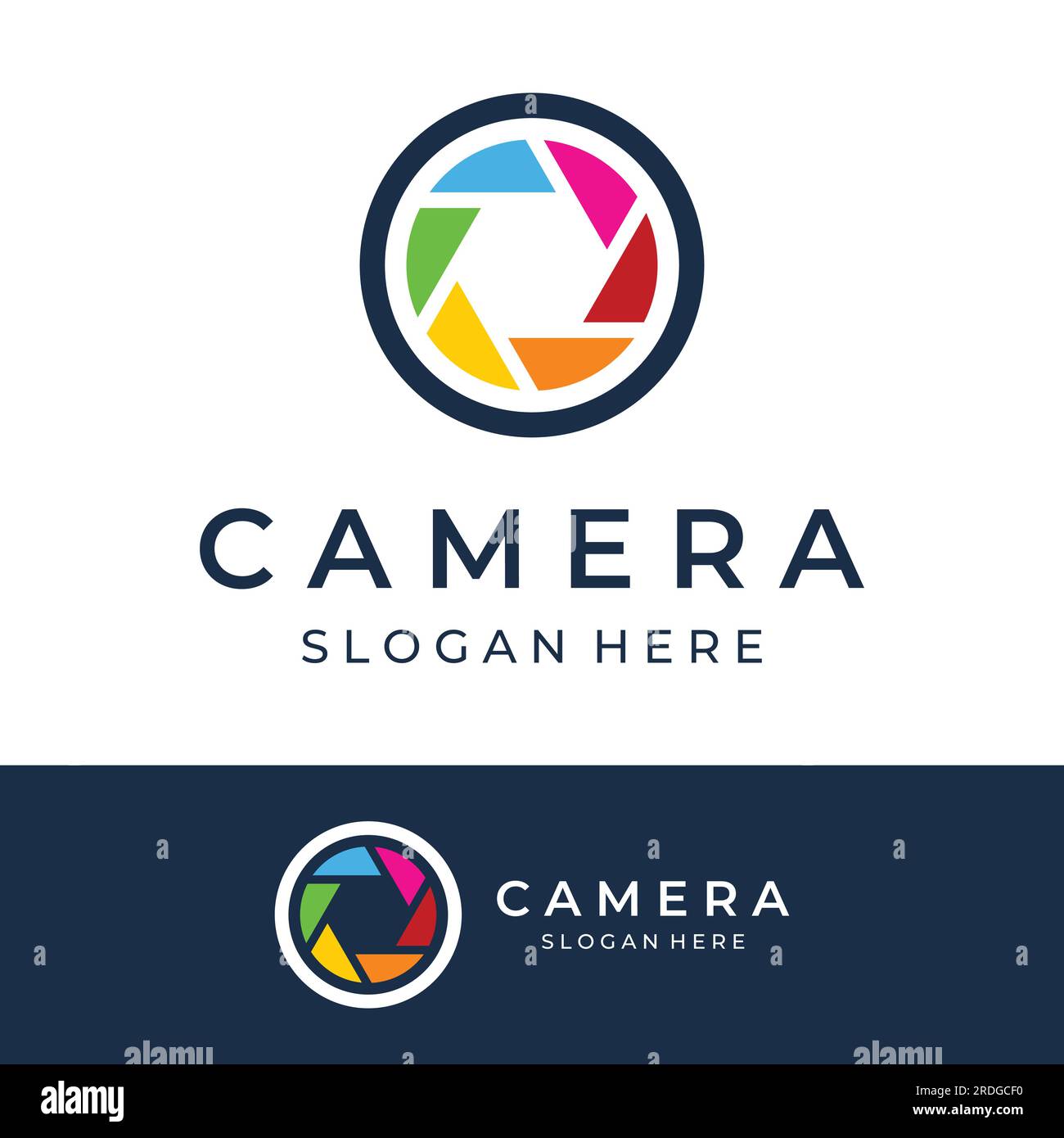 Photography camera logo, lens camera shutter, digital, line ...