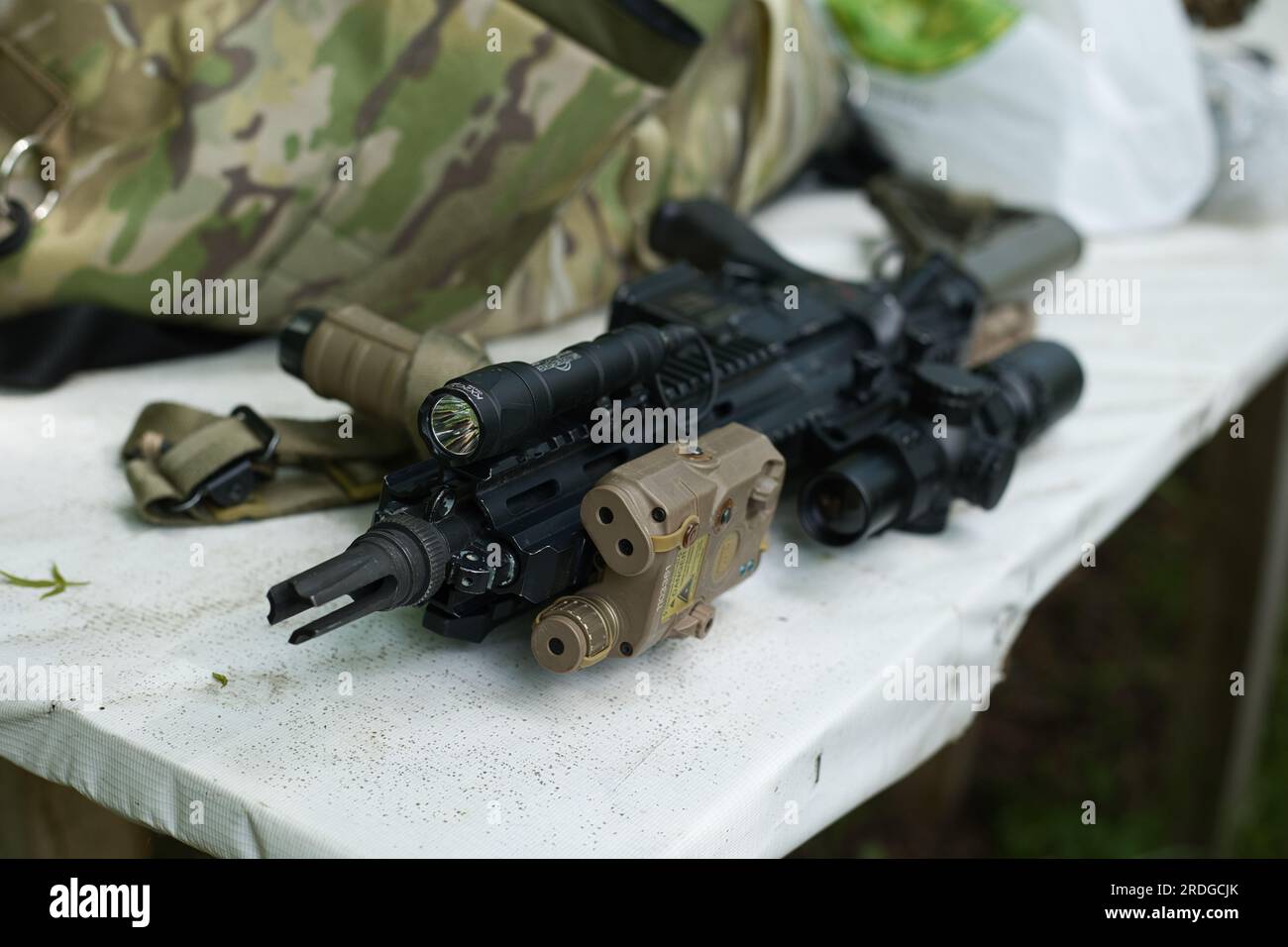 Airsoft sniper rifle hi-res stock photography and images - Page 3 - Alamy