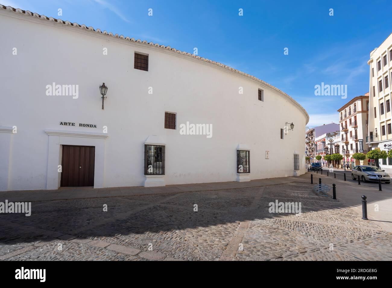 Plaza de Toros (Ronda Bullring) - Ronda, Andalusia, Spain Stock Photo
