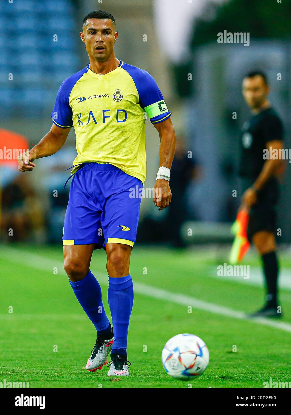 Faro, Portugal. 20th July, 2023. Cristiano Ronaldo of Al Nassr during the Algarve Cup match, between Al Nassr and Benfica played at Algarve Stadium on July 20 2023 in Faro, Spain. (Photo by Antonio Pozo/Pressinphoto) Credit: PRESSINPHOTO SPORTS AGENCY/Alamy Live News Stock Photo