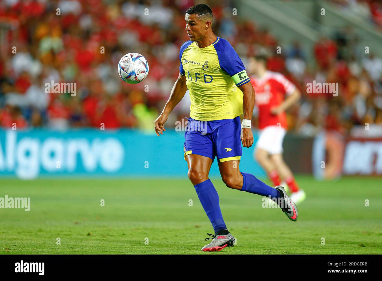 Faro, Portugal. 20th July, 2023. Cristiano Ronaldo of Al Nassr during the Algarve Cup match, between Al Nassr and Benfica played at Algarve Stadium on July 20 2023 in Faro, Spain. (Photo by Antonio Pozo/Pressinphoto) Credit: PRESSINPHOTO SPORTS AGENCY/Alamy Live News Stock Photo