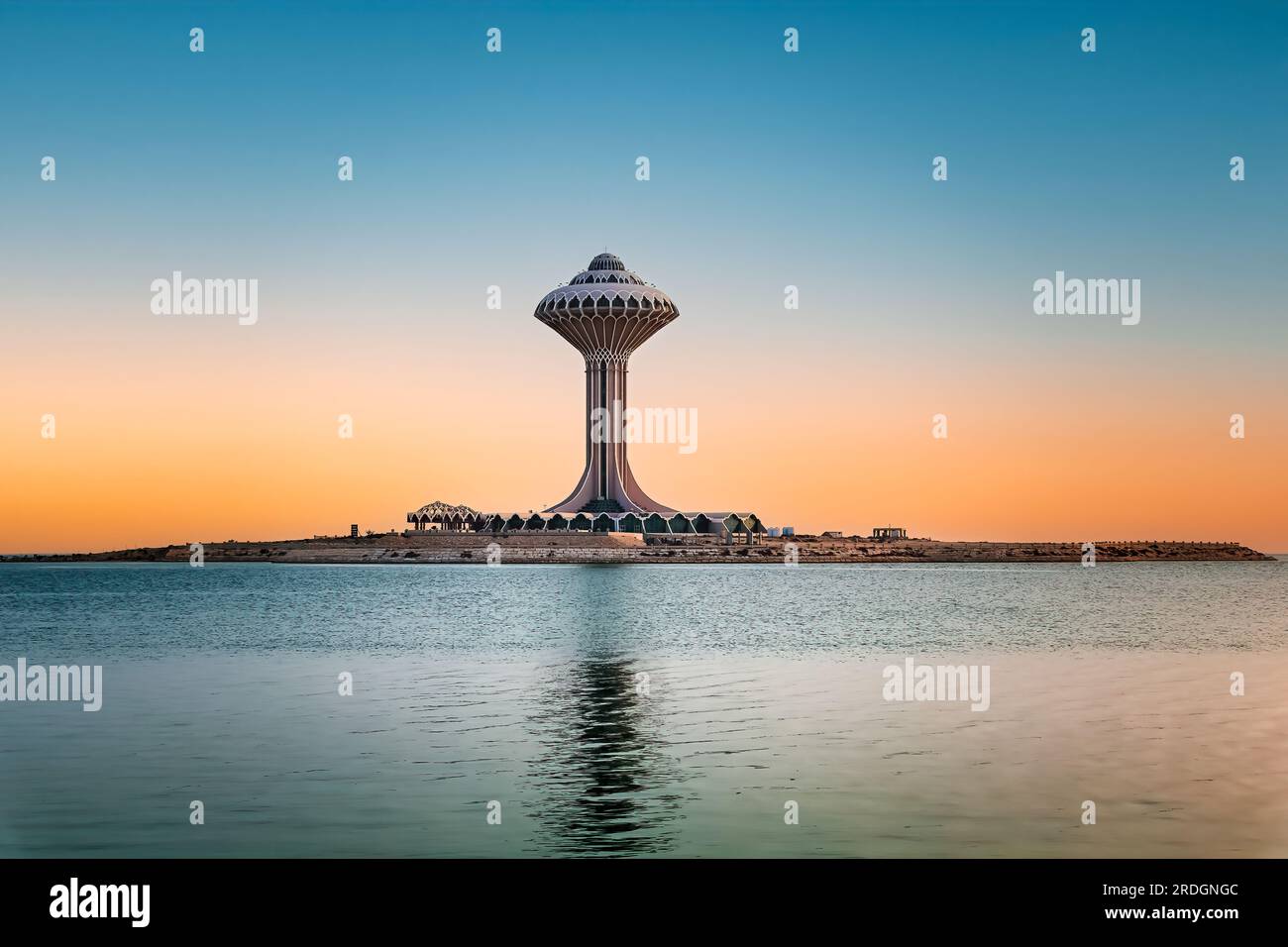 Khobar Water Tower during daylight, Eastern Province, Al Khobar, Saudi