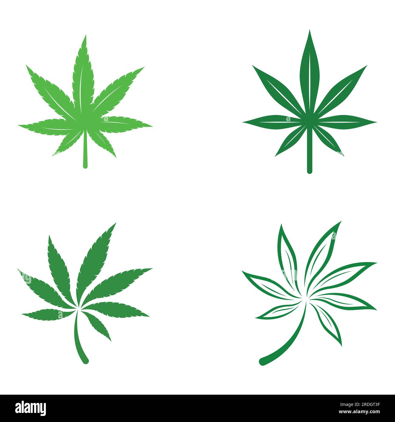 Marijuana or cannabis leaf logo or template design Stock Vector Image Marijuana or cannabis leaf logo or template design Stock Vector Image