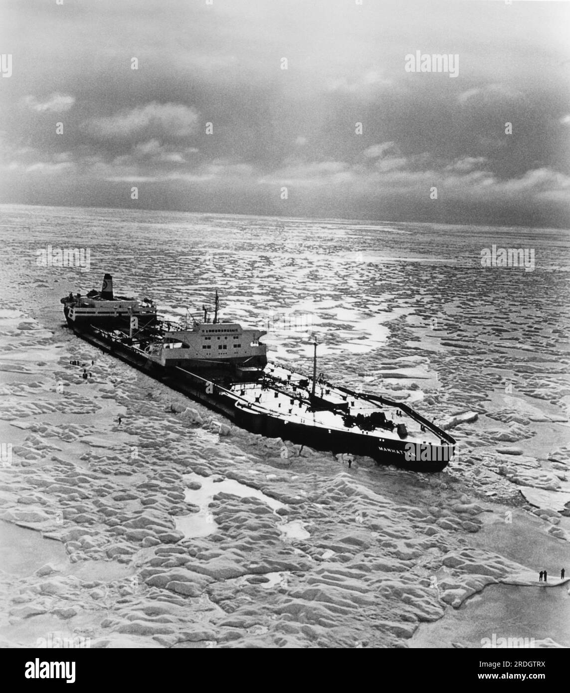 Canada: November, 1969 The SS Manhattan, an oil tanker outfitted
