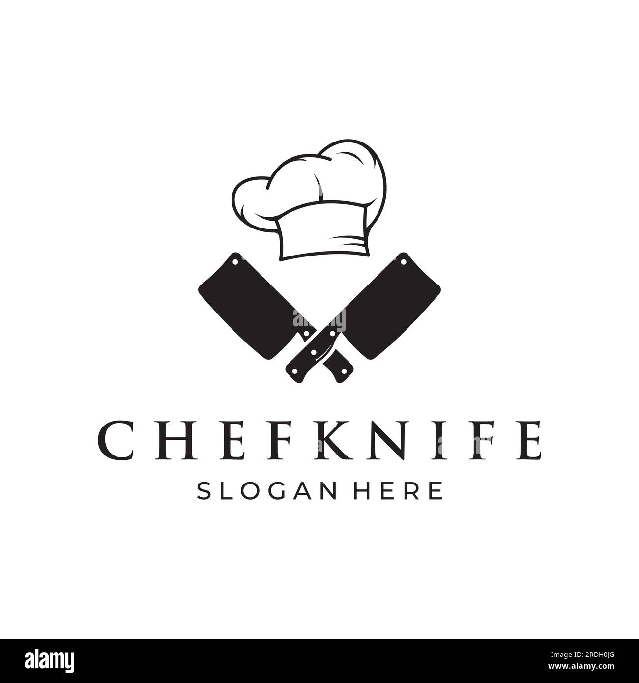 Chef knife Black and White Stock Photos & Images Alamy
