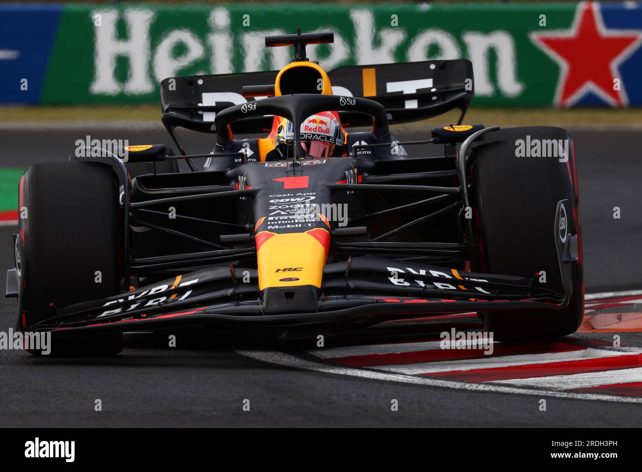 Budapest, Hungary. 21st July, 2023. Max Verstappen (NLD) Red Bull ...