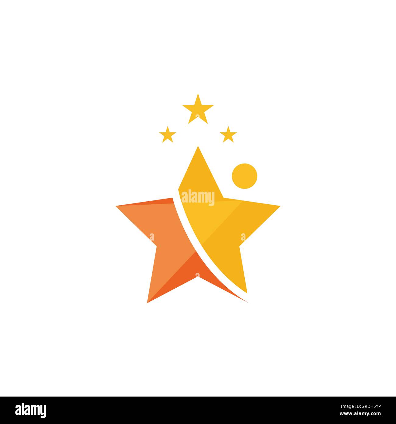 People star logo and vector images Stock Vector