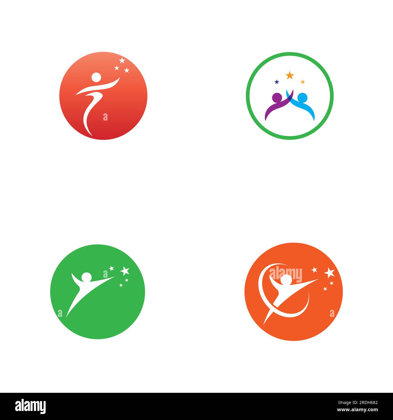 People star logo and vector images Stock Vector