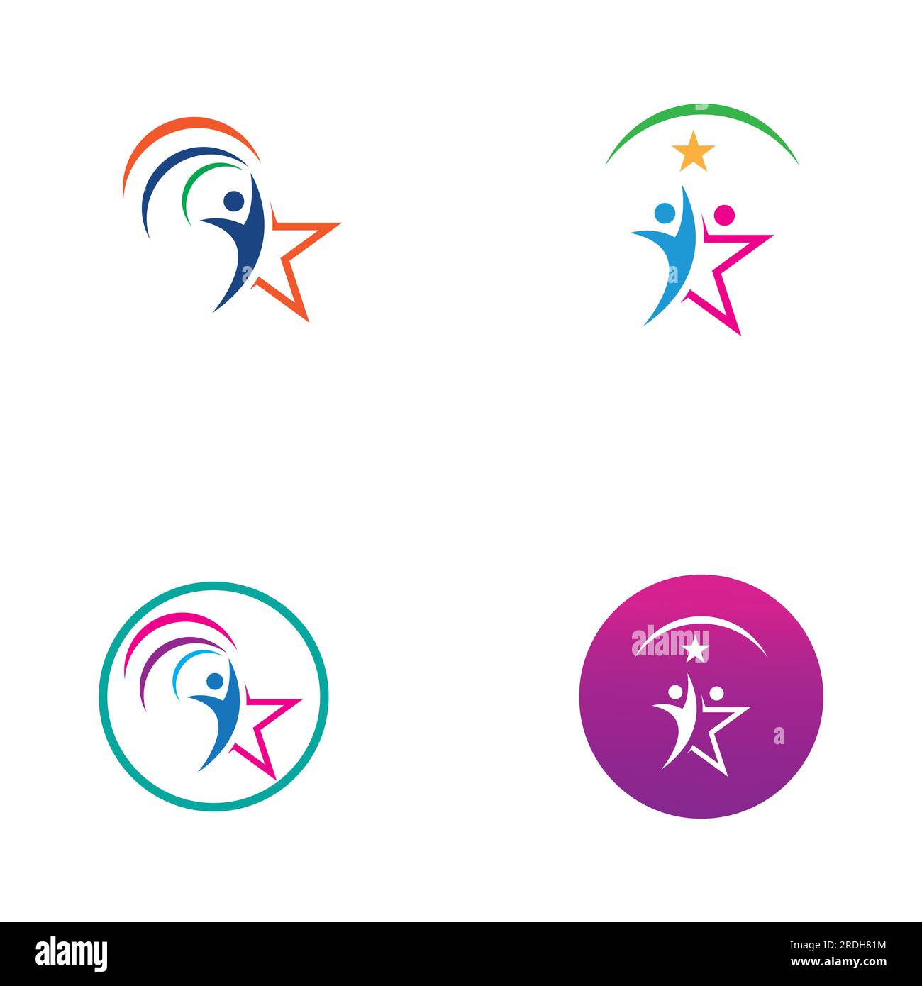people star logo and symbol Stock Vector Image & Art - Alamy