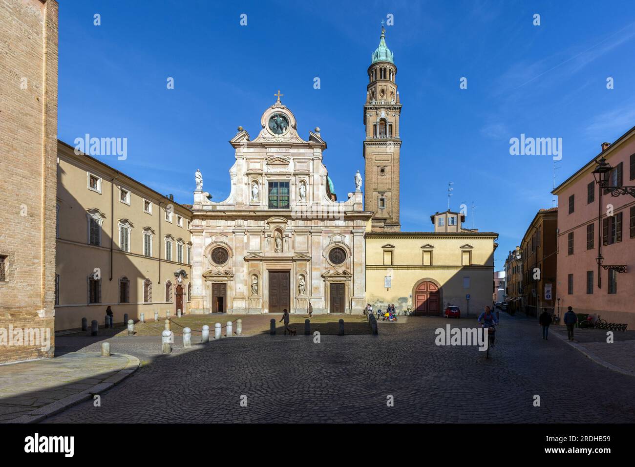 Monastero di San Giovanni Evangelista, Parma Stock Photo