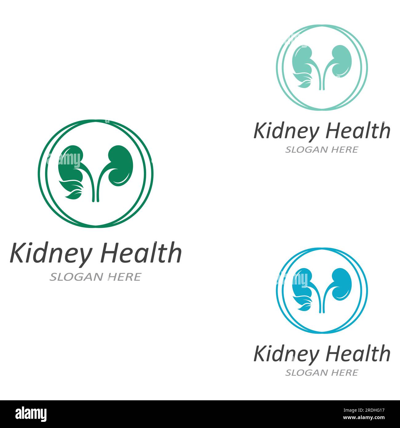 kidney health and kidney care logo using vector concept icon Stock ...
