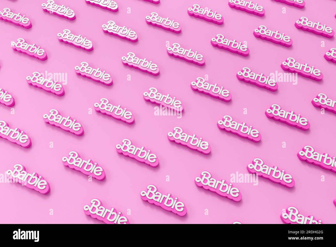 Barbie mattel logo 2025