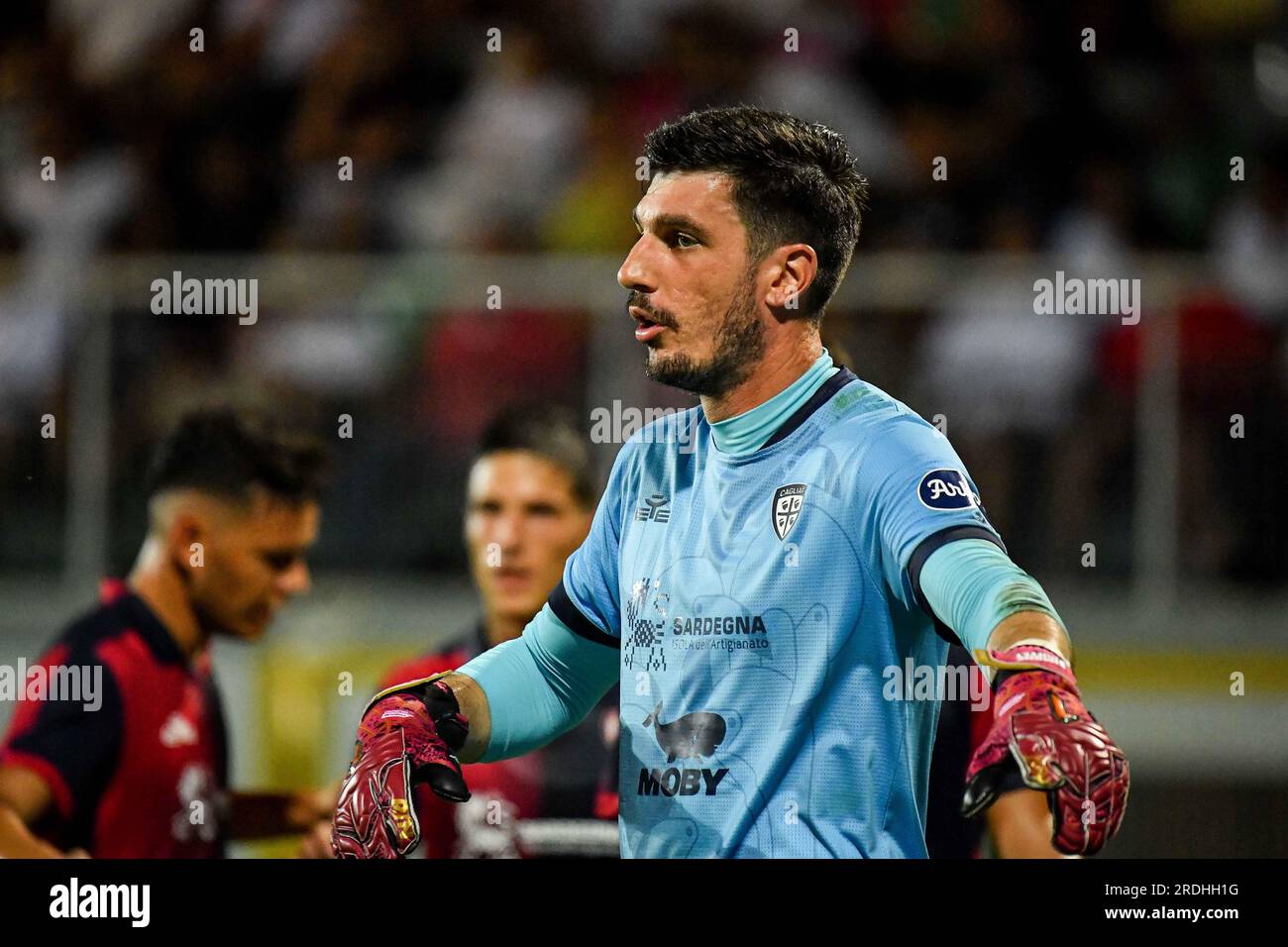 Scuffet Olbia, Italy. 21st July, 2023. Stadio Bruno Nespoli, Olbia, Italy, July ...