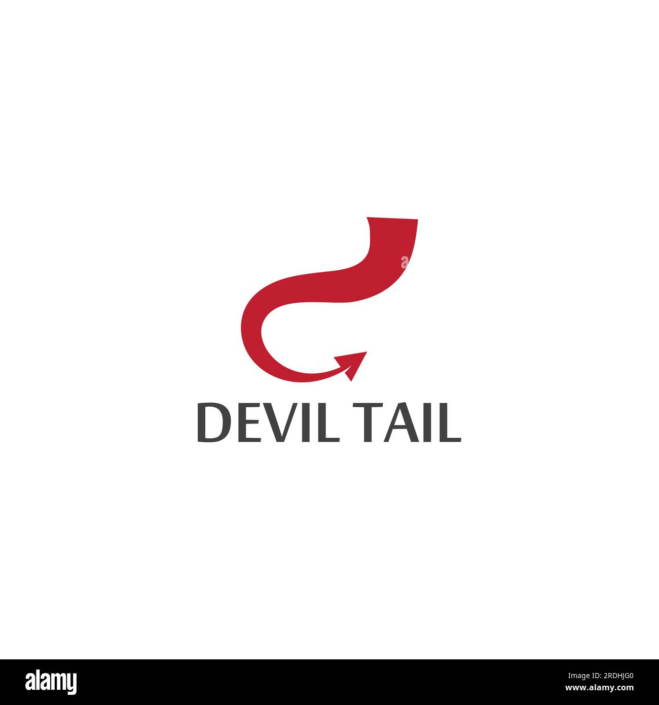 Devil horn Vector icon design illustration logo Template Stock Vector