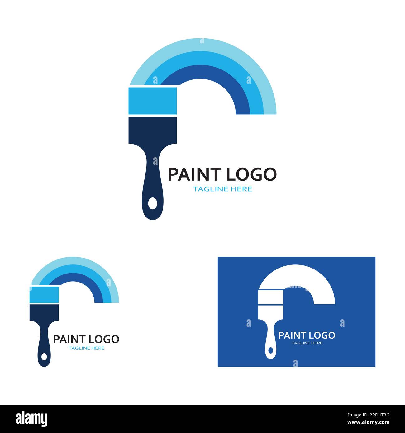 Paint Logo vector icon illustration Stock Vector Image & Art - Alamy