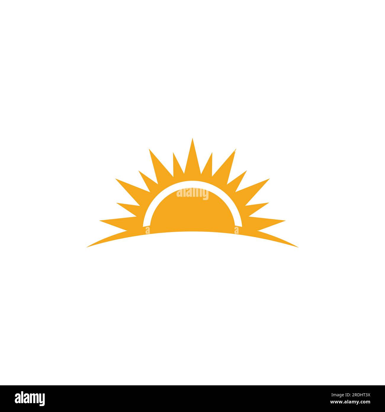 Sun Vector illustration Icon Logo Template design Stock Vector