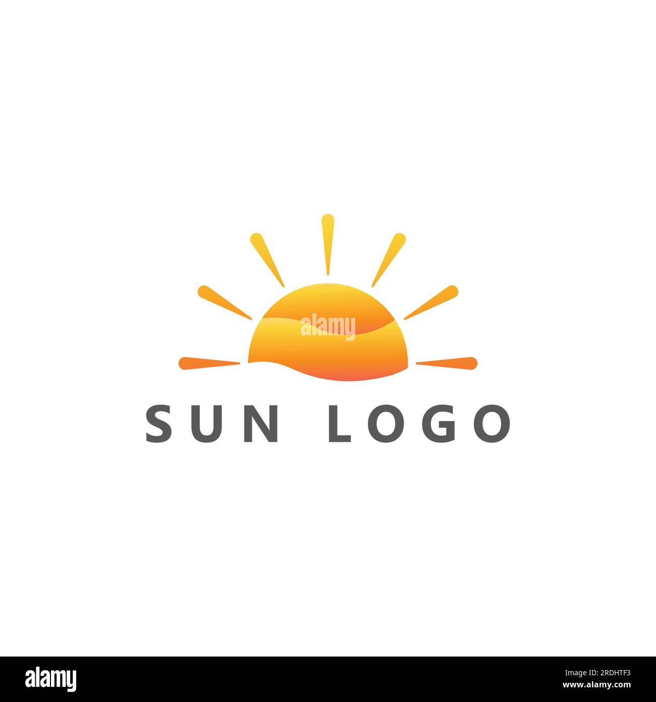 Sun Vector illustration Icon Logo Template design Stock Vector