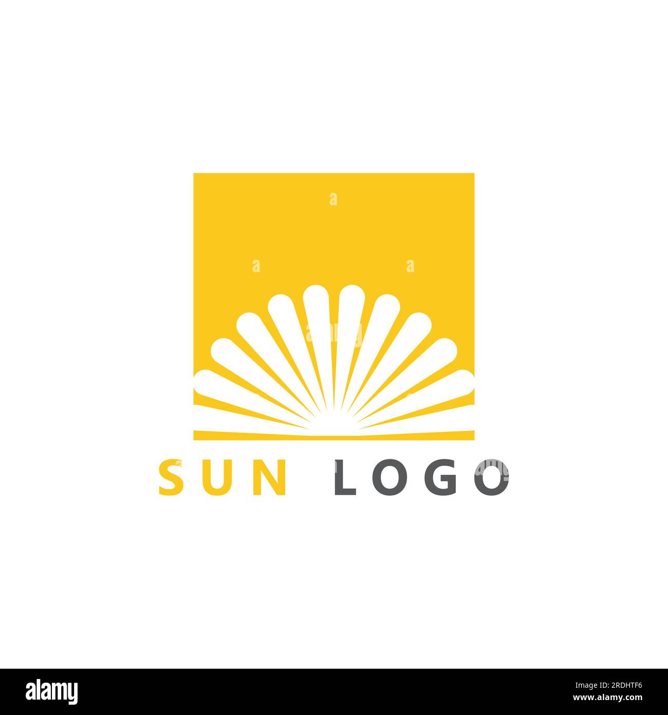 Sun Vector illustration Icon Logo Template design Stock Vector