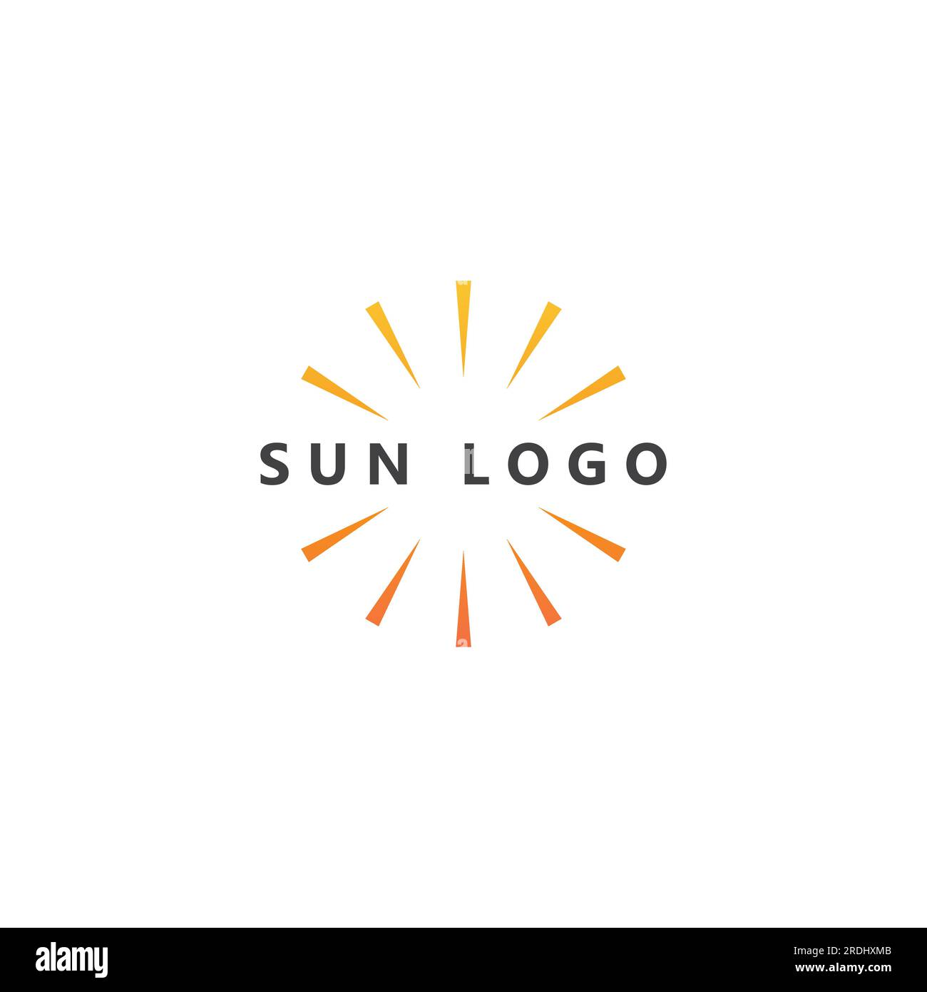 Sun Vector illustration Icon Logo Template design Stock Vector