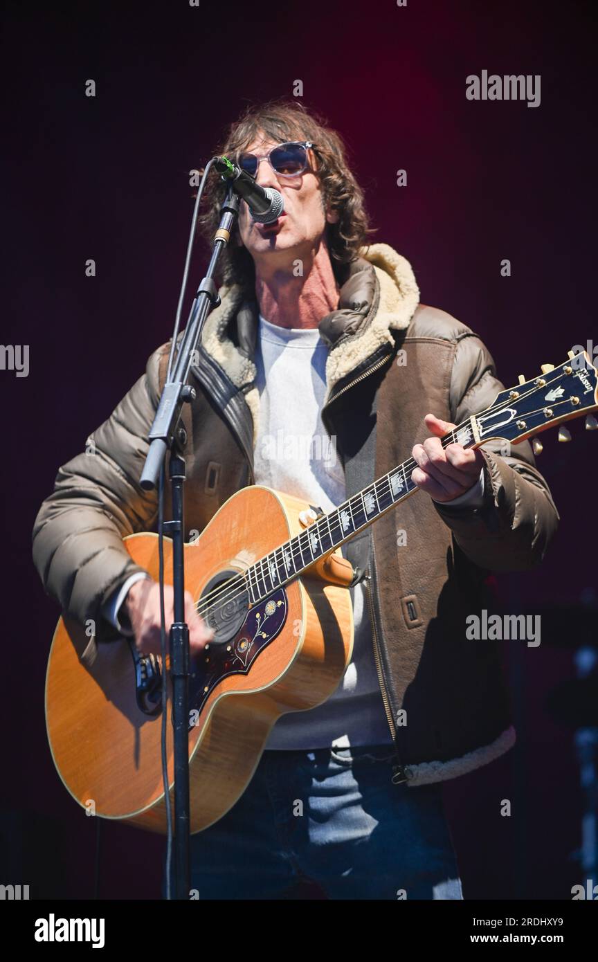 Richard Ashcroft ,Performing at Tramlines Festival,Sheffield , Uk , 21.07.2023 Stock Photo