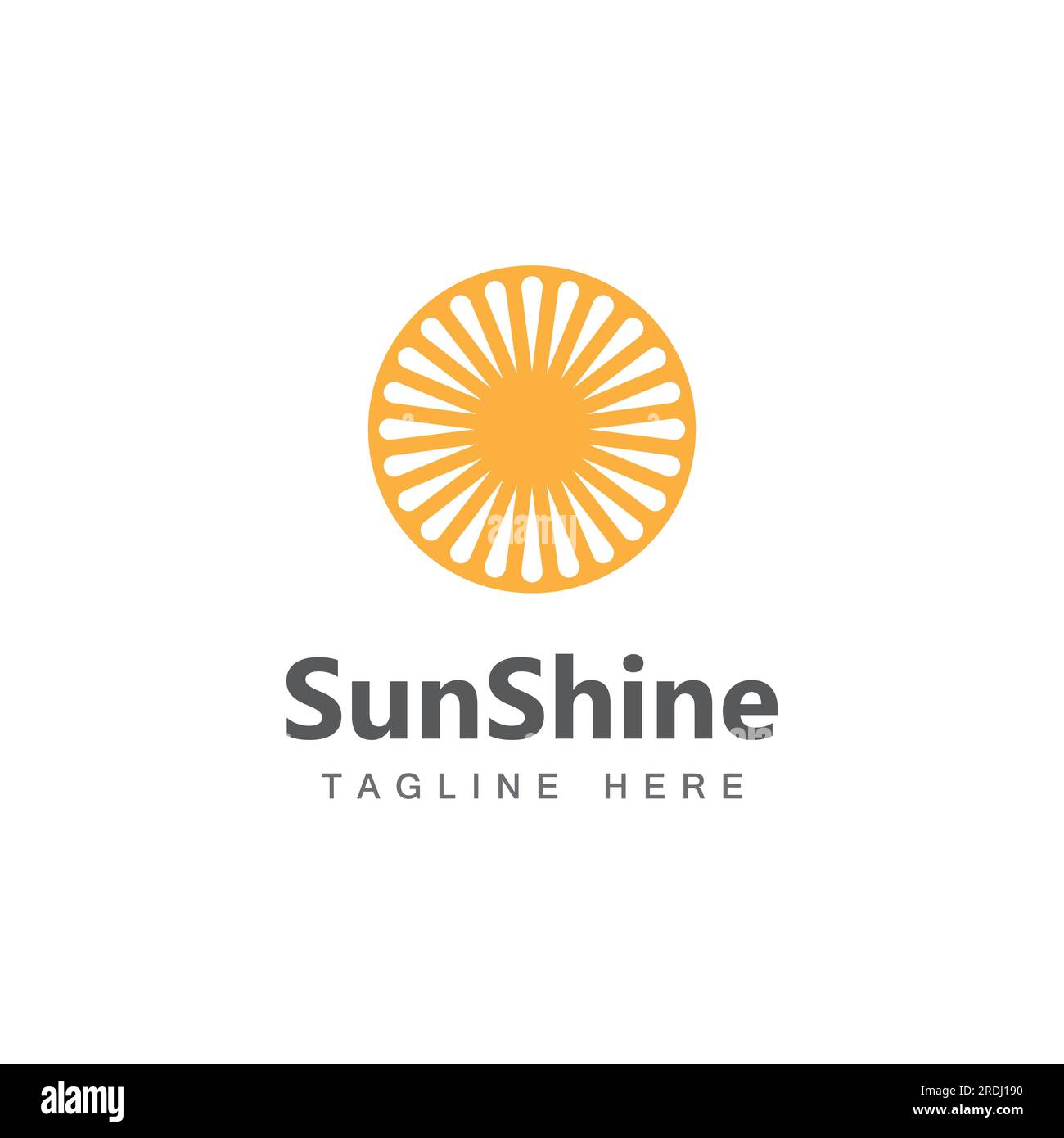Sun Vector illustration Icon Logo Template design Stock Vector
