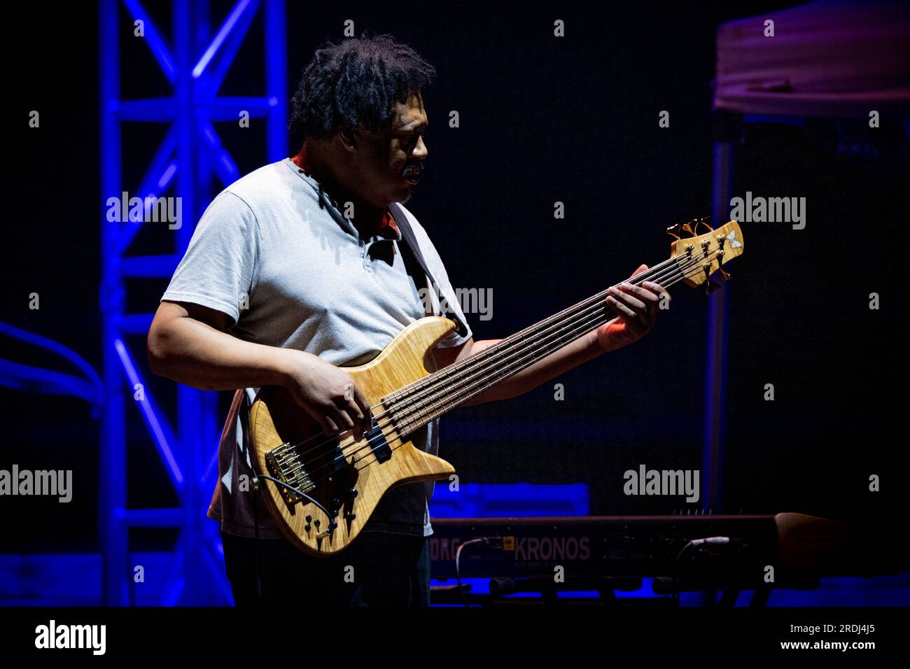 Italy 21 July 2023 Herbie Hancock live at Anfiteatro del Vittoriale in